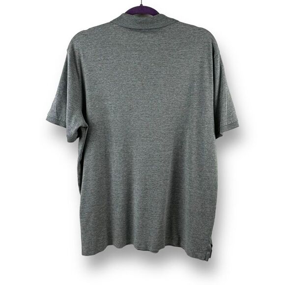 Polo Ralph Lauren Men's Size L Classic Fit Polo Shirt Gray Short Sleeve 100% Cot - Picture 2 of 10